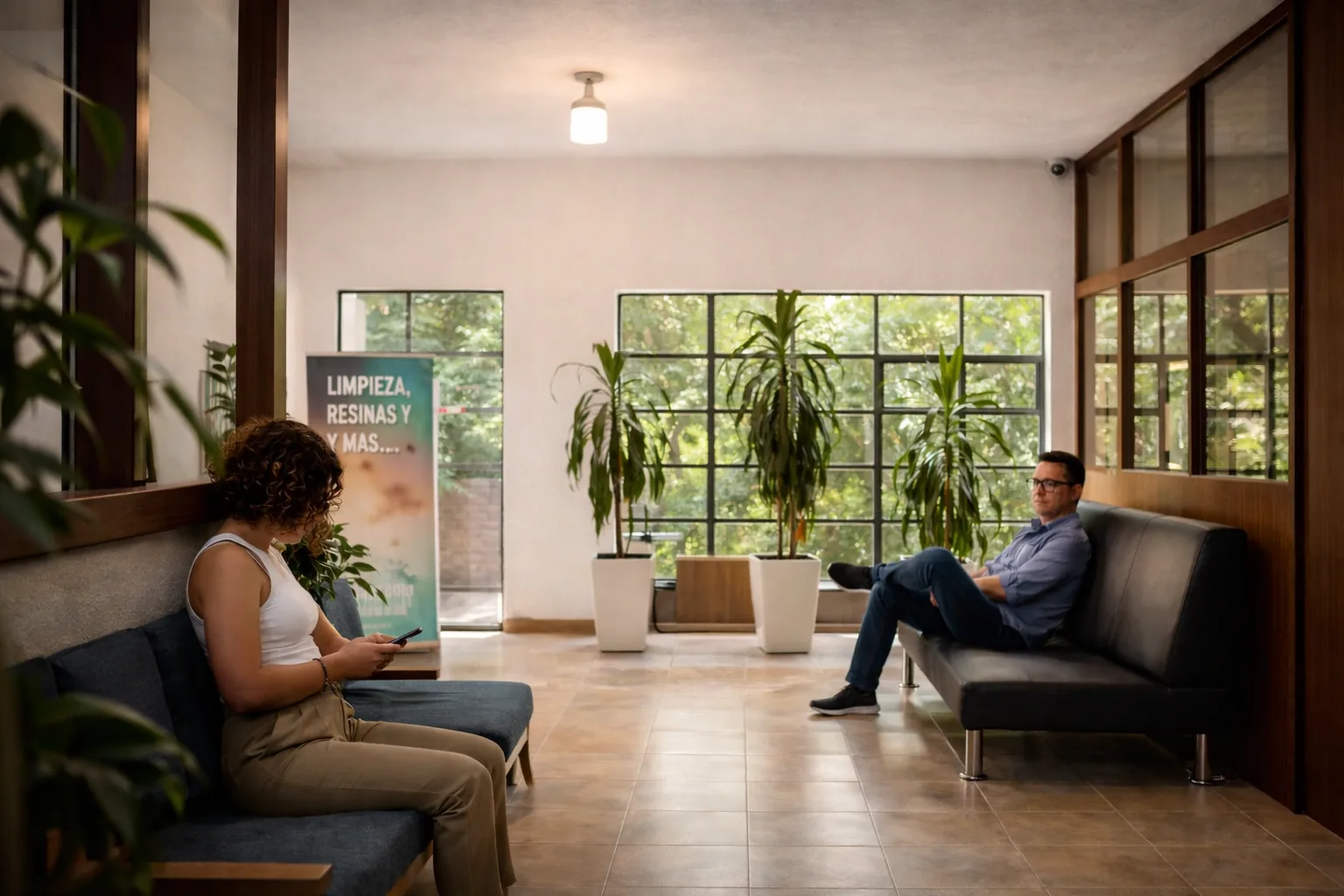 Recepción de Ulloa Clínica Dental, Naucalpan